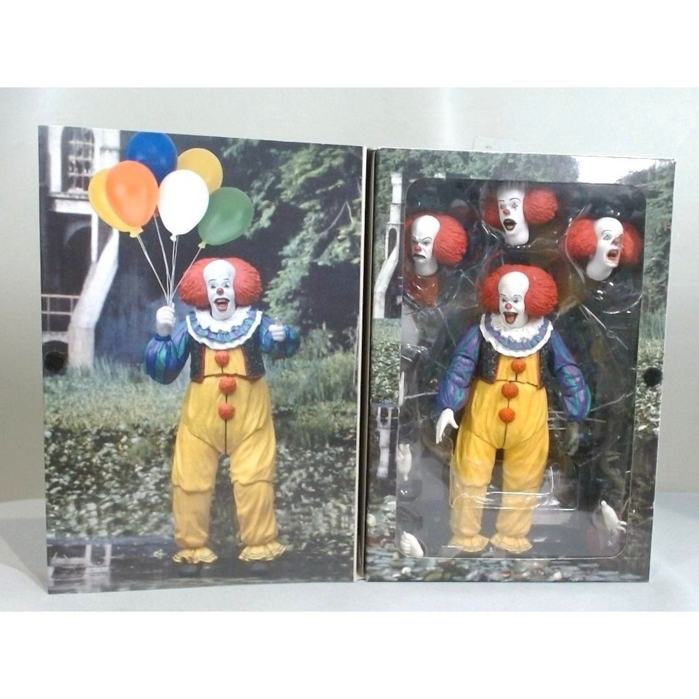 NECA IT The Movie 1990 Pennywise Ultimate 7 Inch Action Figure Tim Curry Horror